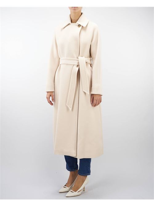 Cappotto in pregiato beaver di pura lana Max Mara Studio MAX MARA STUDIO | Cappotto | BABY20